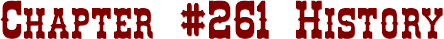 Chapter #261 History